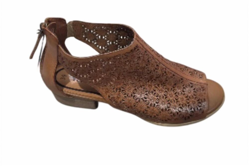 NEW TAMARIS women's nao sandal in cognac